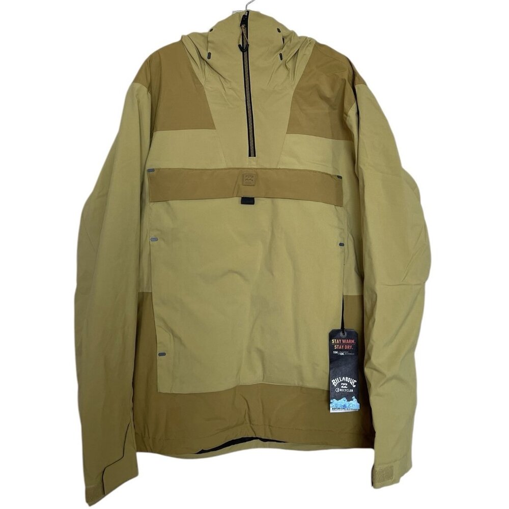 Billabong Ski Snowboarding Jacket Mens Size Medium‎ Quest Hooded Yellow